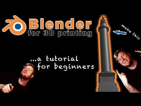 A beginners' tutorial for 3D printing in Blender! (EASY)