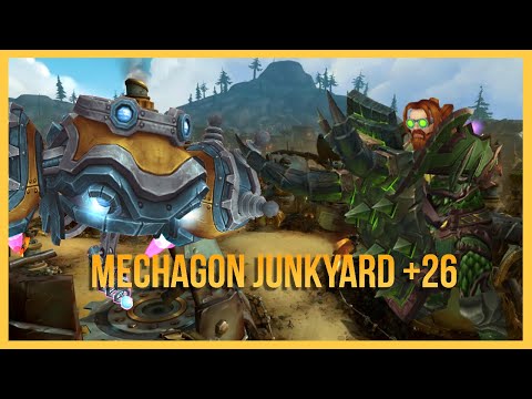 Mechagon Junkyard M+ 26 (SL S4) Protection Paladin (FORTIFIED | INSPIRING | GRIEVOUS)