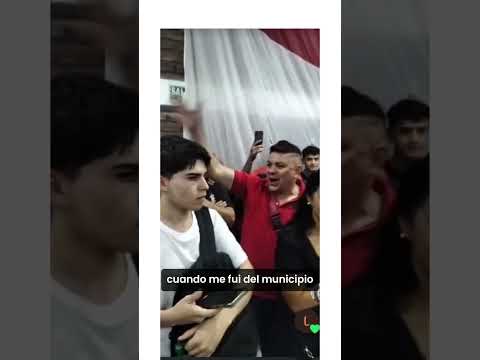 Marcelino Iglesias volvió a escena en Guaymallén: video del ingreso y audio crítico de Calvente