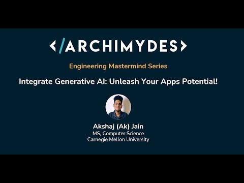 Engineering Mastermind #10: Integrate Generative AI With Your Apps