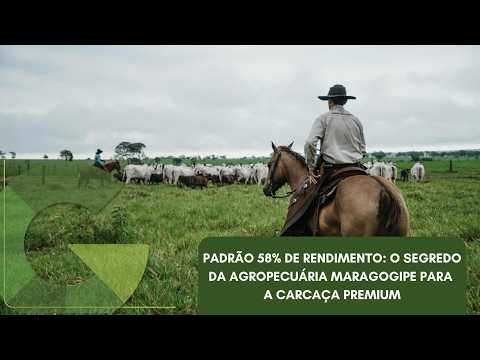 PADRÃO 58% DE RENDIMENTO: O SEGREDO DA AGROPECUÁRIA MARAGOGIPE PARA A CARCAÇA PREMIUM