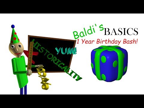 Baldi's Basics Birthday Bash