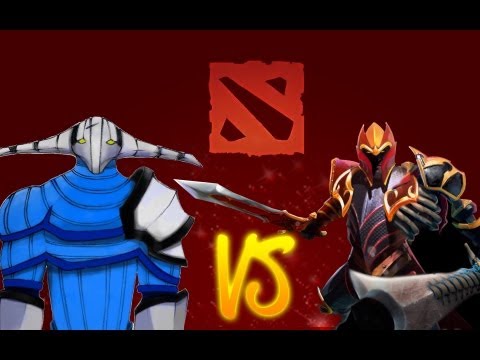 Dota 2 Battle - Sven vs Dragon Knight