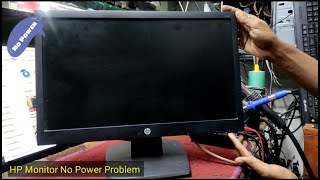 How To Repair HP Monitor V194 Power Problem Repair In Bangla 2021|| Created by Afjal Hossain