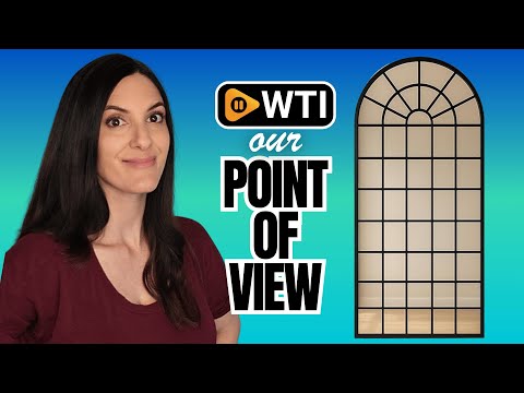 70x30Inch Large Arched Window Pane Mirror| Black Arched Mirrors for Wall & Floor | Arch Mirror Full Length for Entryway Living Room & Bedroom | Oversized Mirrors | Wall Art Decorative | Home - WTI product video review
