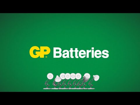 Nine Luxo Lamps Spoof GP Batteries Logo