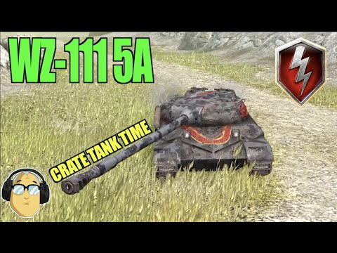 Wz 111 5A CRATE TANK Review World of Tanks Blitz