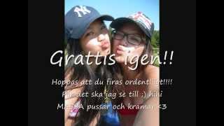 GRATTIS på 18-årsdagen, JENNY!