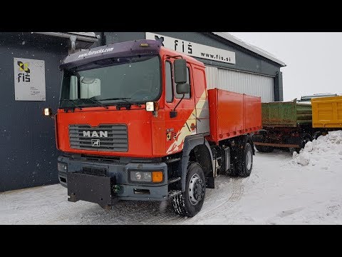 TRUCK MAN 19.463 4X4 TIPPER FIŠ TRUCKS & MACHINERY SLOVENIA
