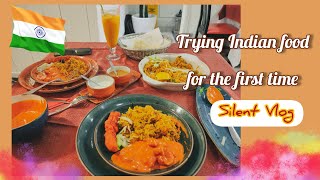 Day in Madrid tasting Indian food for the first time🍛 | Mini Silent Vlog
