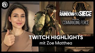 Zoe Matthea spielt Rainbow Six Siege | TWITCH HIGHLIGHTS #42 | Ubisoft [DE]