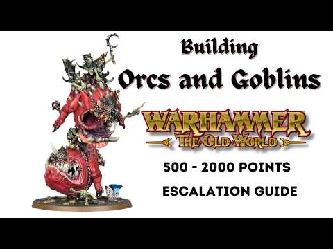Starting Orcs and Goblins: From 500 to 2000 Points in Warhammer: The Old World