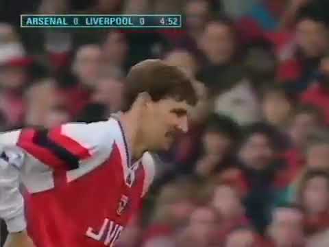 Retro Premier League Full Football Match 1992-93 Arsenal v Liverpool