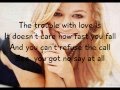 Kelly Clarkson The Trouble With Love Is Lyrics HD