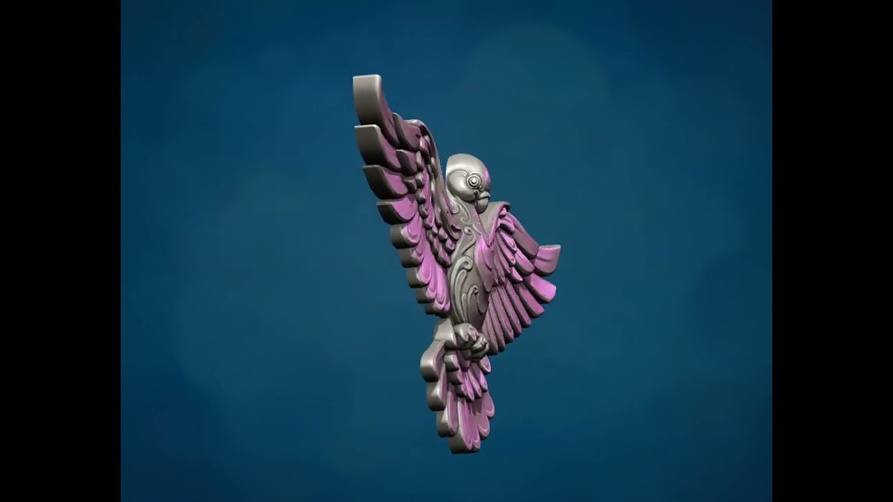 Holy Spirit Pigeon 3D Print Model