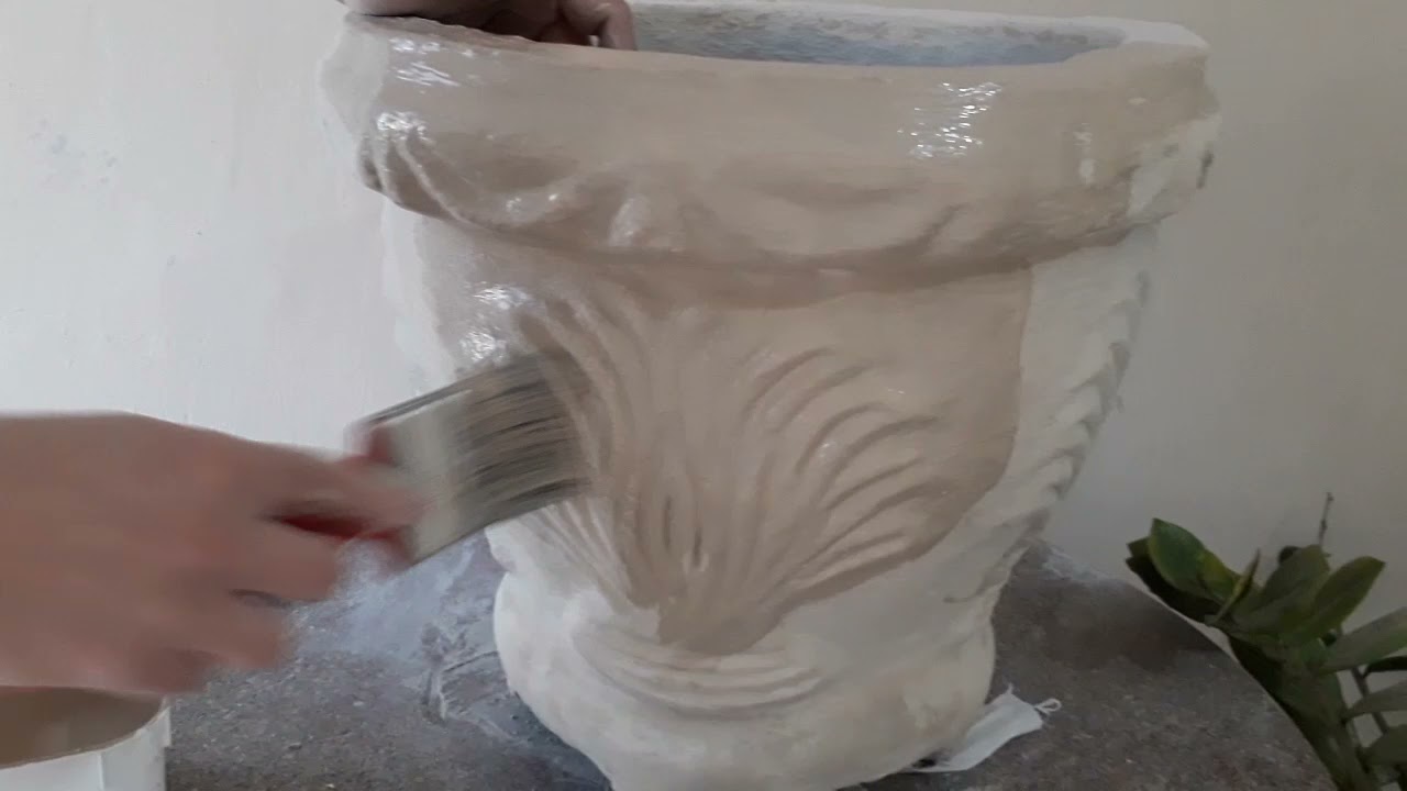 COMO FAZER PÁTINA EM VASOS  E CORES USANDO CORANTES - PASSO A PASSO