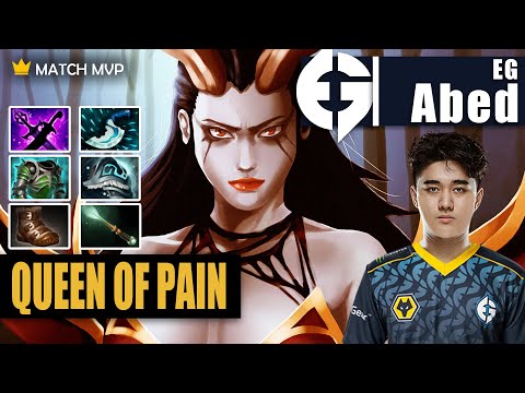 Queen of Pain Mid | EG.Abed | OPERATION #FREEABED NA DOTA TOO EZ FOR ABED | 7.31d Gameplay Highlight