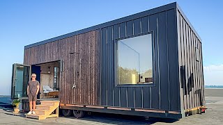 Inside the 300 Sq Ft Prefab Cottage with a Surprising Layout!