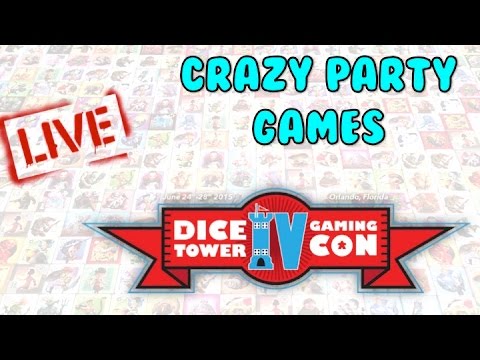 Live Gaming (Take Your Best Shot) at Dice Tower Con 2015