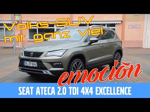 Seat Ateca 2.0 TDI (150 PS) Excellence - Test, Review und Fahrbericht