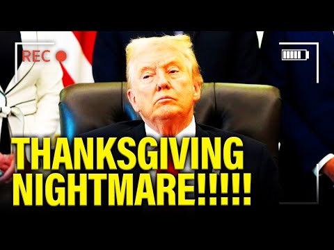 Trump LOSES IT on THANKSGIVING DAY as WALLS CLOSE IN