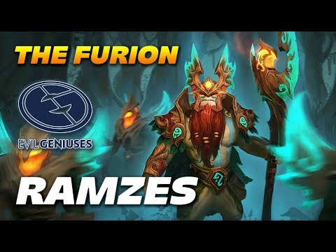 RAMZES666 Nature's Prophet - THE FURION - Dota 2 Pro Gameplay