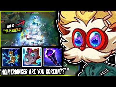 This Is Why You Don't Try To Counter Pick Heimerdinger! THE MIDLANE REGRET?? 🚀 - League of Legends