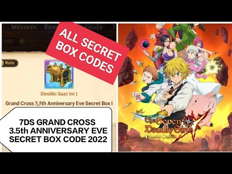 Grandcross 3 5 Anniversary Box Code