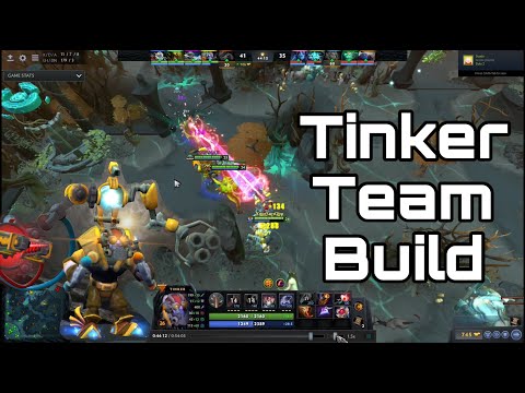 Dota 2 Tinker | Team Build | Watch full video to know more | YourSupportGuy