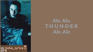 Download lagu SEVENTEEN - THUNDER (easy romanized lyrics) (˶ᵔ ᵕ ᵔ˶) mp3