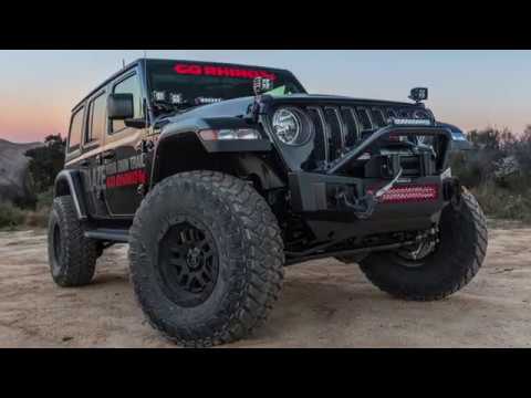 New Go Rhino products for the 2018 Jeep Wrangler JL