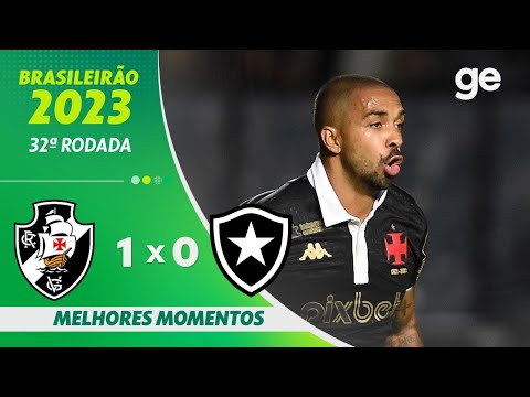 Gols e lances de Vasco da Gama x Botafogo