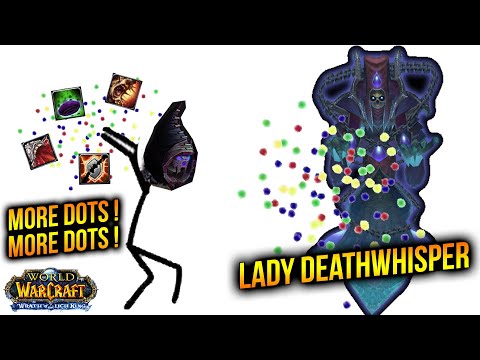 MORE DOTS !! Affliction Warlock | Lady Deathwhisperer 25 HC | Wrath of The Lich King