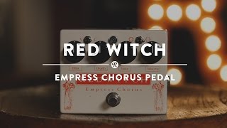 Video thumbnail for Red Witch Empress Chorus Pedal | Reverb Demo Video by Reverb