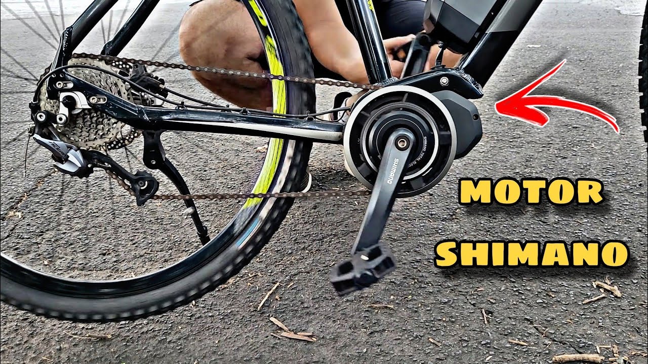 Bike Elétrica Mid Drive ABSURDA de boa