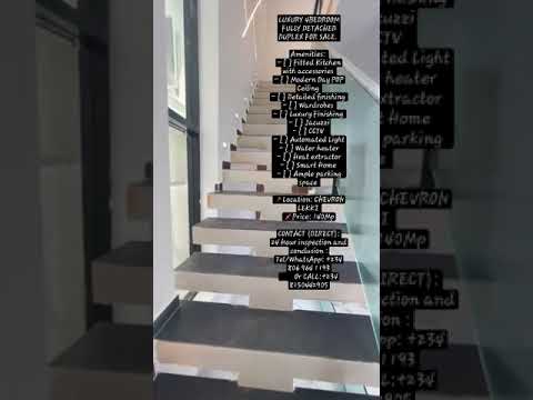 4 bedroom Duplex For Sale Chevron Drive Lekki Lagos