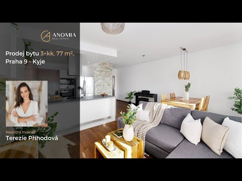 Prodej bytu 3+kk, 77 m², Praha 9 - Kyje