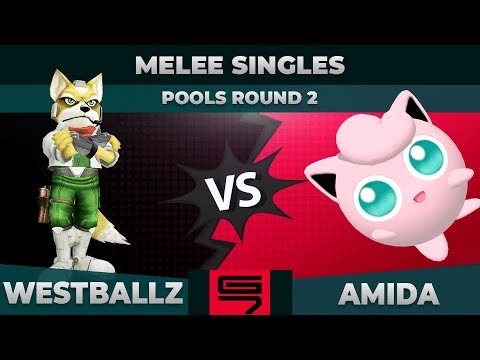 Westballz vs Amida - Melee Singles: Pools R2 Winners Semifinal - Genesis 7 | Fox vs Puff