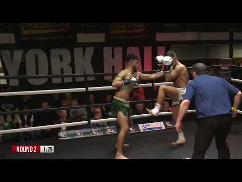 Tom Kirk Vs Bahez Abdullah 66kg ISKA Semi Pro K1 World Title bout on CFS 10