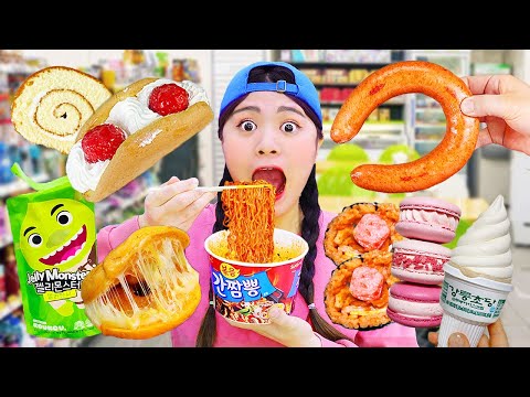 Convenience Store Food Tteokbokki DONA Mukbang