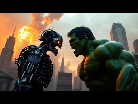 Hulk vs Terminator Battle of Strength and Strategy - Epic Showdown Breakdown