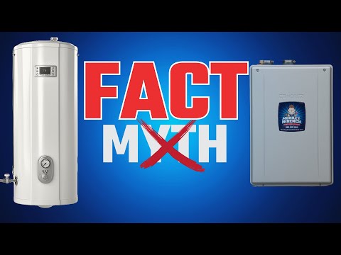 Tankless vs. Tank Water Heaters Myths Debunked!