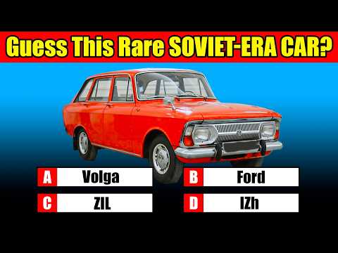 Thumbnail for Can You Name These 20 Forgotten Soviet-Era Cars? by Car