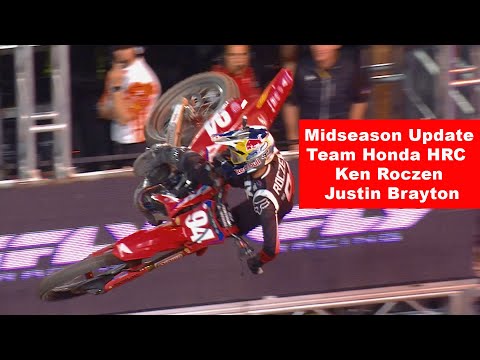 Midseason Update Team Honda HRC 2020 with Ken Roczen and Justin Brayton