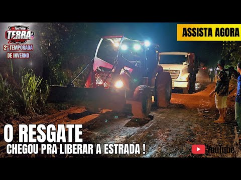 FINALLY THE RESCUE: Look, the tractor arrived and the rescues have already been carried out. 23/1...