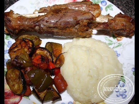 Souris d'agneau au four / Baked Lamb