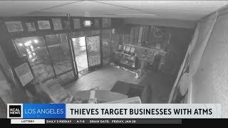 Police search for two men stealing ATMs around Inland Empire