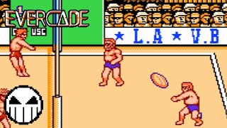 Super Spike V'Ball (Evercade - Technos Collection 1) Gameplay