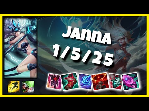 Janna vs Rell EU Challenger SUPPORT (1/5/25) - v10.25