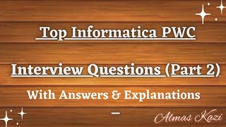 Download the video "Top Informatica Interview Questions Part 2 #mcq #interviewquestions #informatica #questionanswer"